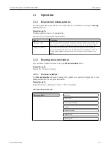 Preview for 63 page of Endress+Hauser Proline Promass E 100 Operating Instructions Manual