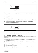 Предварительный просмотр 31 страницы Endress+Hauser Proline Promass E 200 Brief Operating Instructions