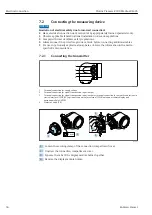 Предварительный просмотр 34 страницы Endress+Hauser Proline Promass E 300 Operating Instructions Manual