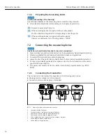 Предварительный просмотр 34 страницы Endress+Hauser Proline Promass F 100 Operating Instructions Manual