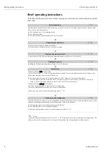 Предварительный просмотр 2 страницы Endress+Hauser Proline Prosonic Flow 91 Operating Instructions Manual