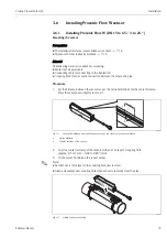 Предварительный просмотр 19 страницы Endress+Hauser Proline Prosonic Flow 91 Operating Instructions Manual