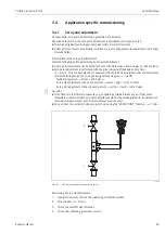 Предварительный просмотр 49 страницы Endress+Hauser Proline Prosonic Flow 91 Operating Instructions Manual