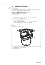 Предварительный просмотр 64 страницы Endress+Hauser Proline Prosonic Flow 91 Operating Instructions Manual