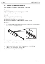 Предварительный просмотр 14 страницы Endress+Hauser Proline Prosonic Flow 91W Brief Operating Instructions