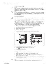 Предварительный просмотр 19 страницы Endress+Hauser Proline Prosonic Flow 93 Operating Instructions Manual