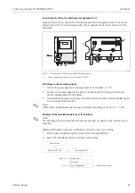 Предварительный просмотр 25 страницы Endress+Hauser Proline Prosonic Flow 93 Operating Instructions Manual