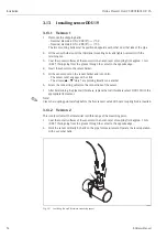 Предварительный просмотр 54 страницы Endress+Hauser Proline Prosonic Flow 93 Operating Instructions Manual