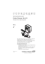 Предварительный просмотр 1 страницы Endress+Hauser Proline Prosonic Flow
93W Brief Operating Instructions