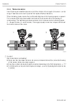 Предварительный просмотр 8 страницы Endress+Hauser Proline Prowirl 73 Brief Operating Instructions