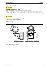 Предварительный просмотр 21 страницы Endress+Hauser Proline Prowirl R 200 Brief Operating Instructions