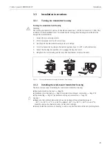 Предварительный просмотр 25 страницы Endress+Hauser Proline t-mass 65 PROFIBUS DP Operating Instructions Manual