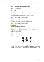 Preview for 20 page of Endress+Hauser Proline t-mass A 150 Operating Instructions Manual