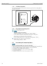 Preview for 24 page of Endress+Hauser Proline t-mass A 150 Operating Instructions Manual