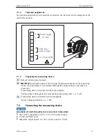 Предварительный просмотр 21 страницы Endress+Hauser Proline t-mass B 150 Brief Operating Instructions