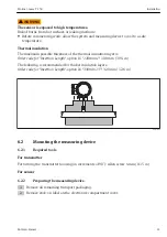 Предварительный просмотр 21 страницы Endress+Hauser Proline t-mass T 150 Brief Operating Instructions