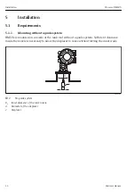 Предварительный просмотр 12 страницы Endress+Hauser Proservo NMS80 Brief Operating Instructions