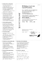 Предварительный просмотр 2 страницы Endress+Hauser Prosonic FDU80 Safety Instructions