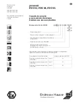 Предварительный просмотр 11 страницы Endress+Hauser Prosonic FDU83 Safety Instructions For Electrical Apparatus Certified For Use In Explosion-Hazardous Areas