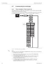 Предварительный просмотр 64 страницы Endress+Hauser Prosonic Flow 90 Operating Instructions Manual