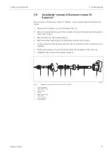 Предварительный просмотр 91 страницы Endress+Hauser Prosonic Flow 90 Operating Instructions Manual