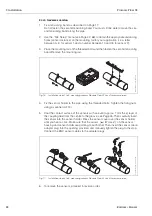 Предварительный просмотр 22 страницы Endress+Hauser prosonic flow 92 Operating Instructions Manual