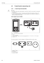 Предварительный просмотр 28 страницы Endress+Hauser prosonic flow 92 Operating Instructions Manual