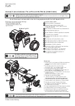 Endress+Hauser Prosonic M Series Manual предпросмотр