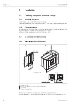 Предварительный просмотр 10 страницы Endress+Hauser Prosonic S FMU95 Operating Instructions Manual