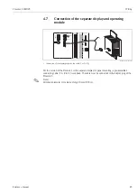 Предварительный просмотр 25 страницы Endress+Hauser Prosonic S FMU95 Operating Instructions Manual