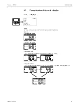 Предварительный просмотр 71 страницы Endress+Hauser Prosonic S FMU95 Operating Instructions Manual