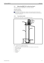 Предварительный просмотр 21 страницы Endress+Hauser Prothermo NMT532 Operating Instructions Manual