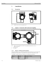 Предварительный просмотр 14 страницы Endress+Hauser Prothermo NMT81 Operating Instructions Manual