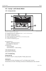 Предварительный просмотр 74 страницы Endress+Hauser RIA452 Operating Instructions Manual