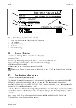 Предварительный просмотр 31 страницы Endress+Hauser RIA46 Brief Operating Instructions