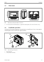 Предварительный просмотр 33 страницы Endress+Hauser RIA46 Brief Operating Instructions