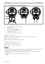 Предварительный просмотр 21 страницы Endress+Hauser Solimotion FTR20 Operating Instructions Manual