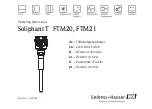 Endress+Hauser Soliphant T FTM20 Operating Instructions Manual предпросмотр