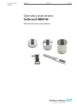 Endress+Hauser Solitrend MMP40 Operating Instructions Manual предпросмотр