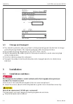 Предварительный просмотр 14 страницы Endress+Hauser SOP300 Brief Operating Instructions