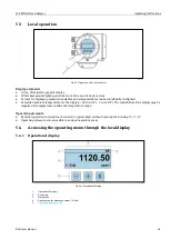 Предварительный просмотр 41 страницы Endress+Hauser SpectraSensors J22 TDLAS Operating Instructions Manual