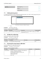 Предварительный просмотр 61 страницы Endress+Hauser SpectraSensors J22 TDLAS Operating Instructions Manual