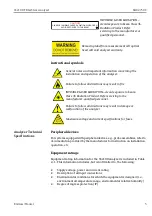 Предварительный просмотр 11 страницы Endress+Hauser SpectraSensors SS2100 Safety Instruction