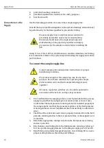 Предварительный просмотр 18 страницы Endress+Hauser SpectraSensors SS2100 Safety Instruction