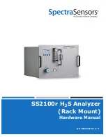 Предварительный просмотр 1 страницы Endress+Hauser SpectraSensors SS2100r Hardware Manual