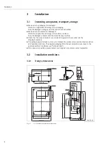 Предварительный просмотр 8 страницы Endress+Hauser Stamolys CA71NO Operating Instructions Manual