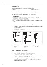 Предварительный просмотр 10 страницы Endress+Hauser Stamolys CA71NO Operating Instructions Manual