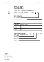 Preview for 7 page of Endress+Hauser tmt142 Safety Instructions