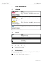 Preview for 4 page of Endress+Hauser TOC Analyzer CA78 Operating Instructions Manual