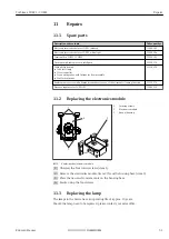 Предварительный просмотр 31 страницы Endress+Hauser Turbimax CUE21 Operating Instructions Manual